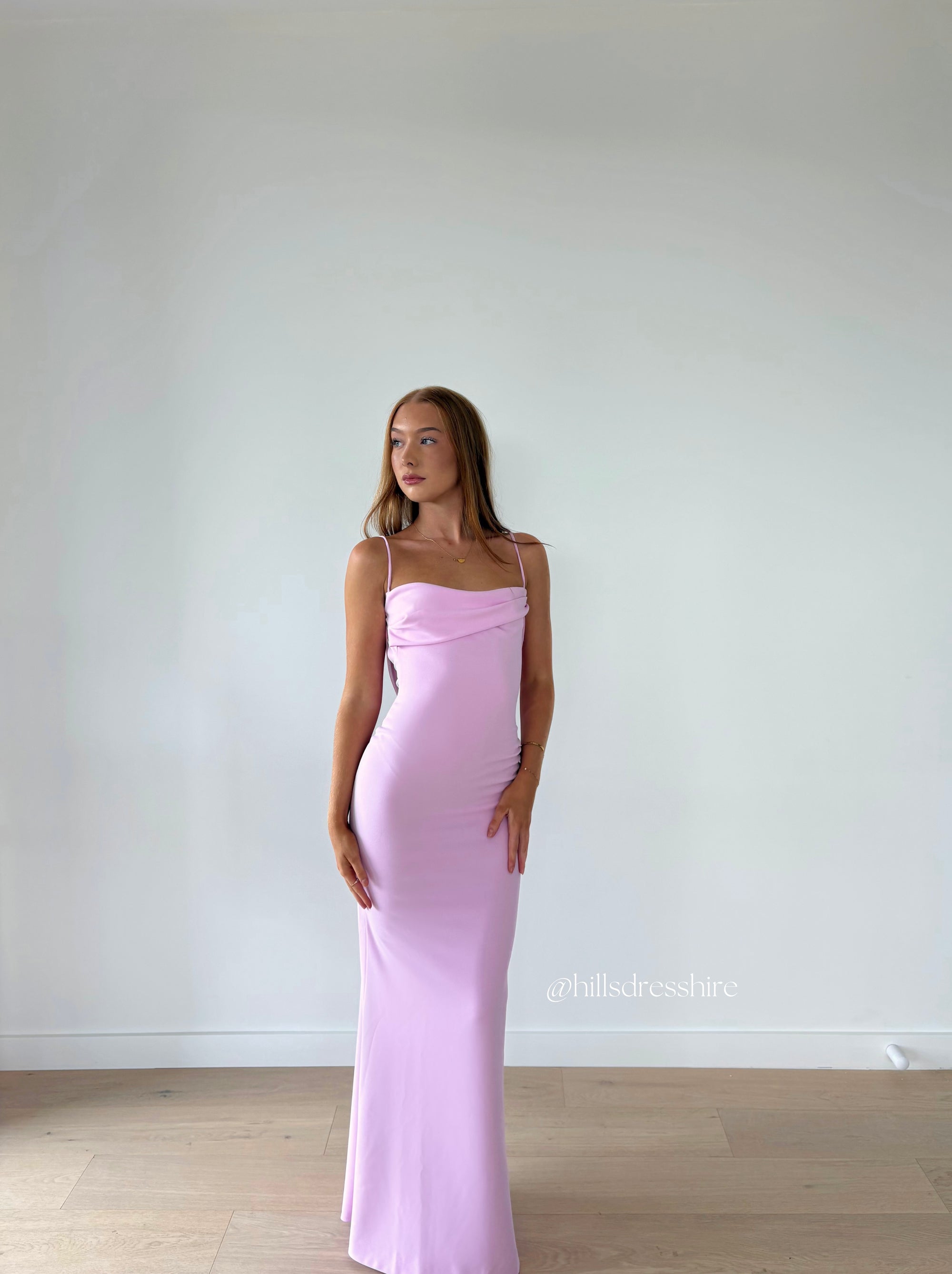 Havilland Gown, Taffy Pink
