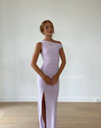 Sania Asym Dress, Lilac