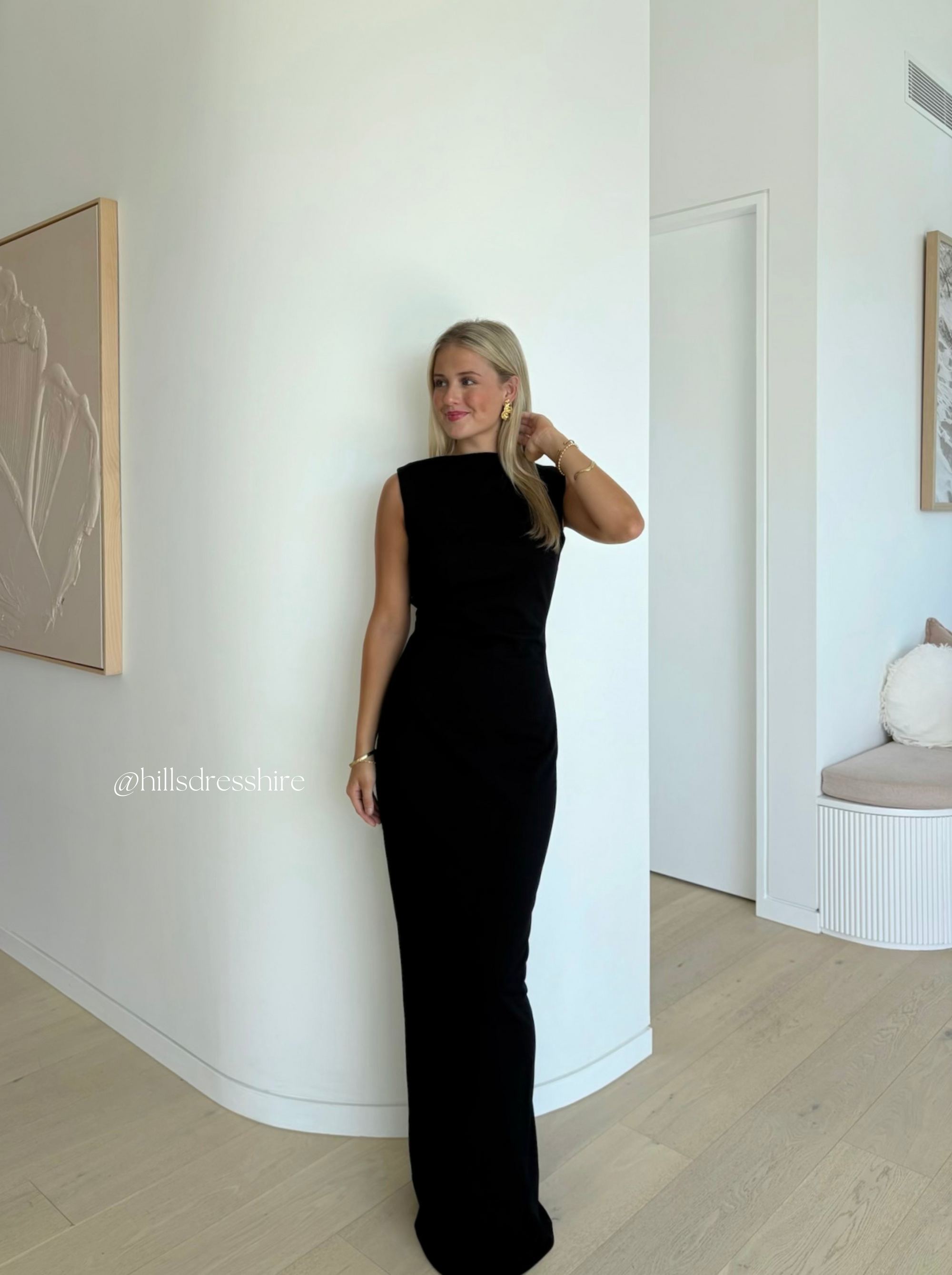Verona Gown, Black