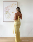 Lumi Sequin Dress | Yellow