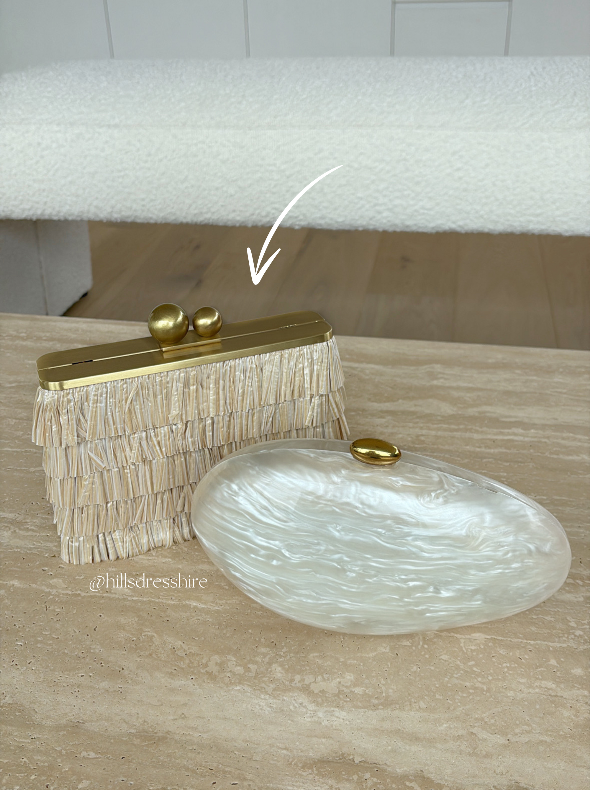 Carlita Fringe Clutch