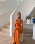 Liri Dress, Papaya