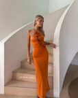 Liri Dress, Papaya