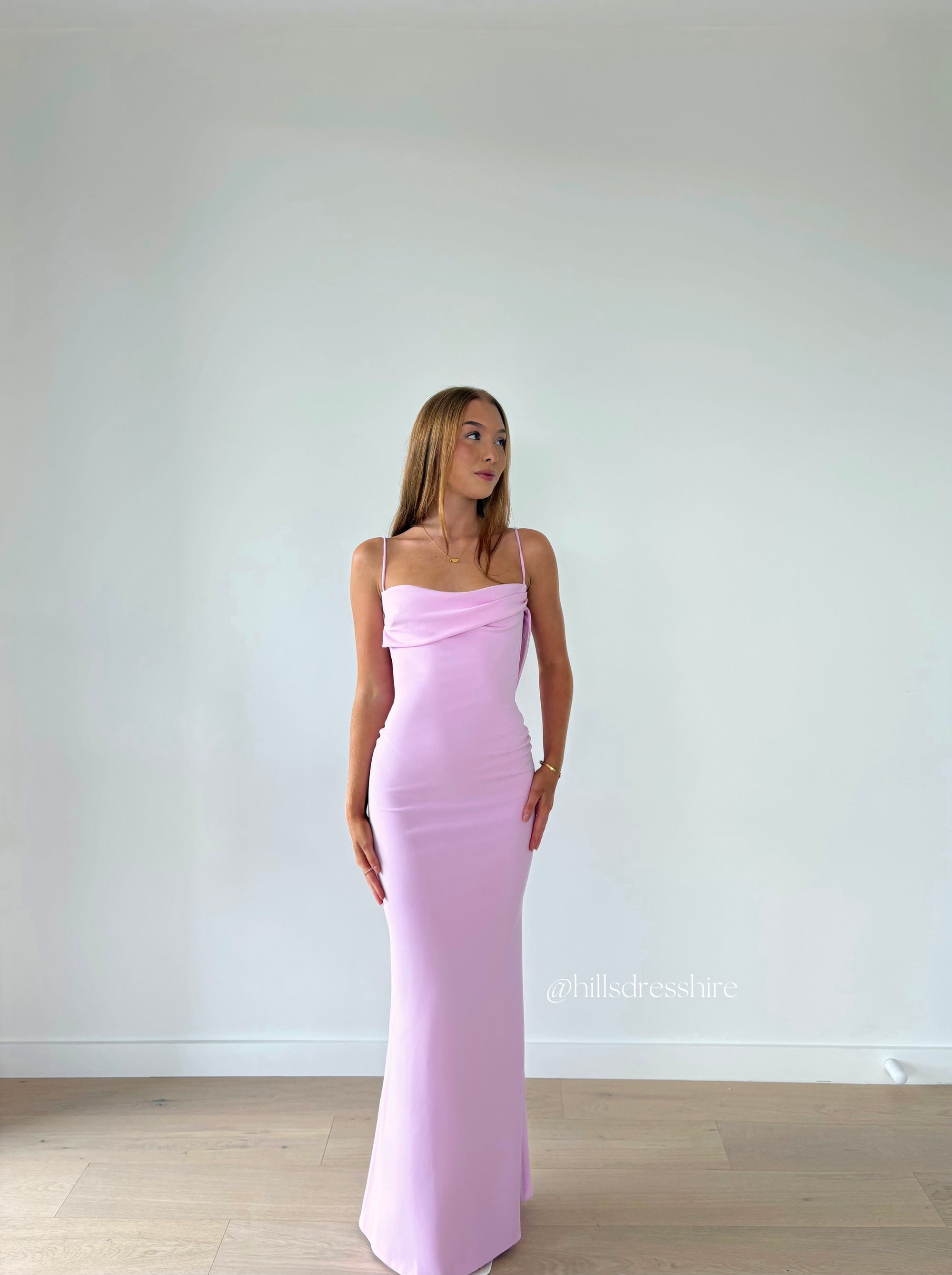 Havilland Gown, Taffy Pink