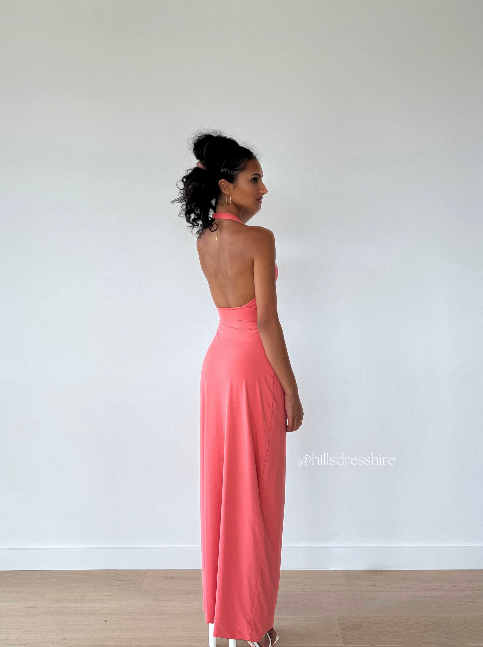 Vaupes Dress, Tropical Pink