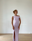Sania Asym Dress, Lilac