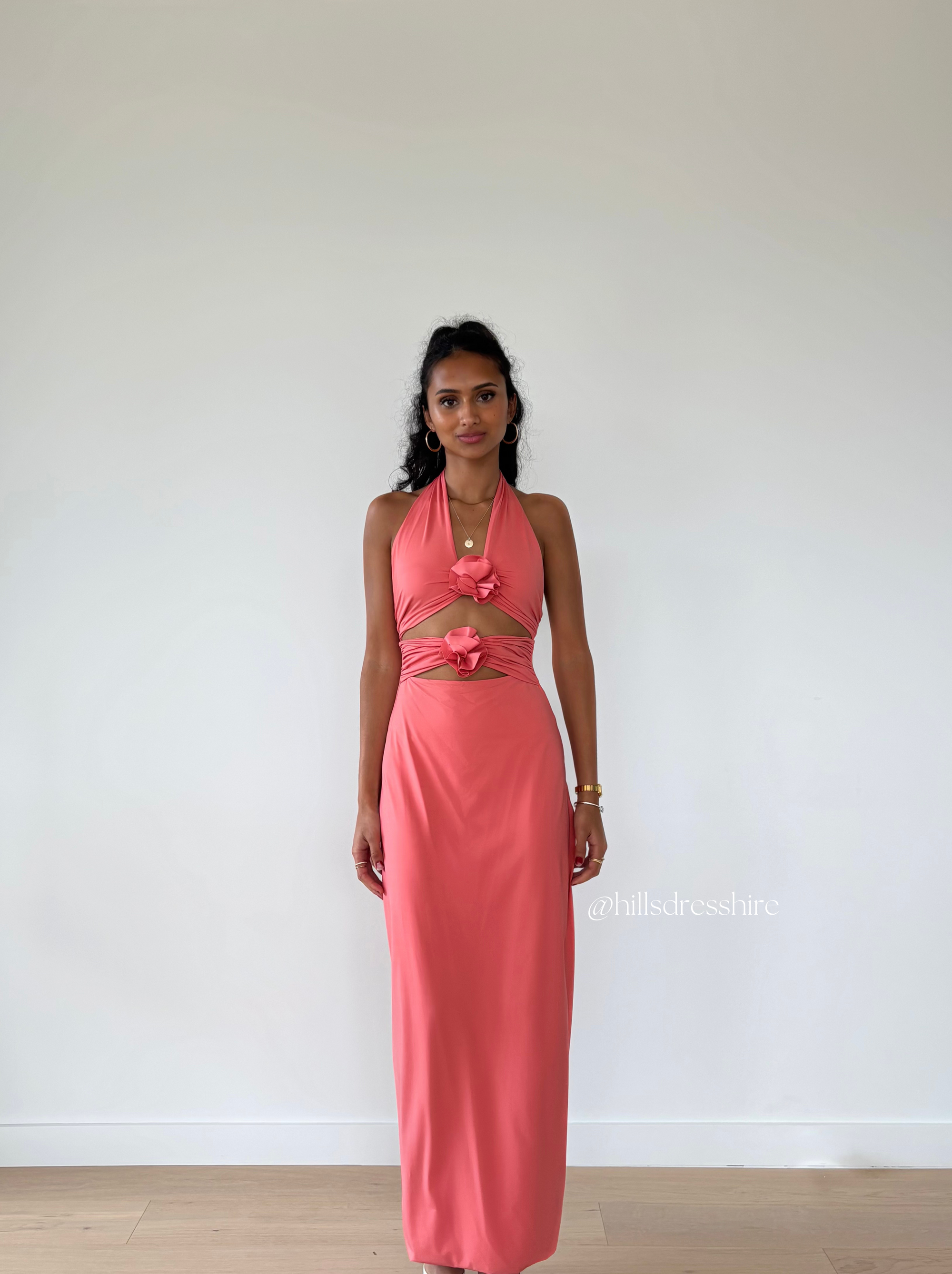 Vaupes Dress, Tropical Pink