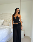 Camille Delila Spiral Set | Black