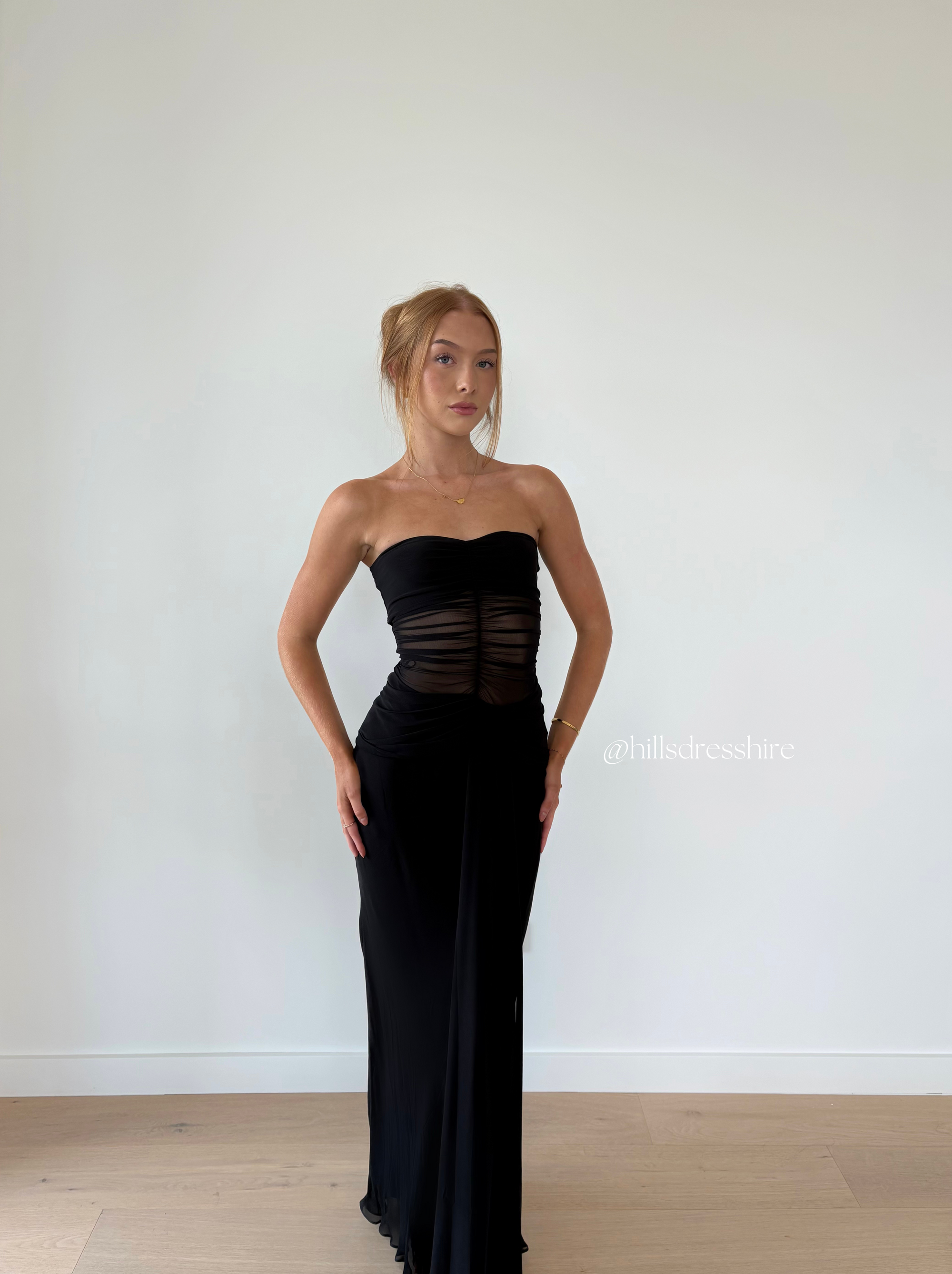 Noemi Strapless, Black