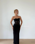 Noemi Strapless, Black
