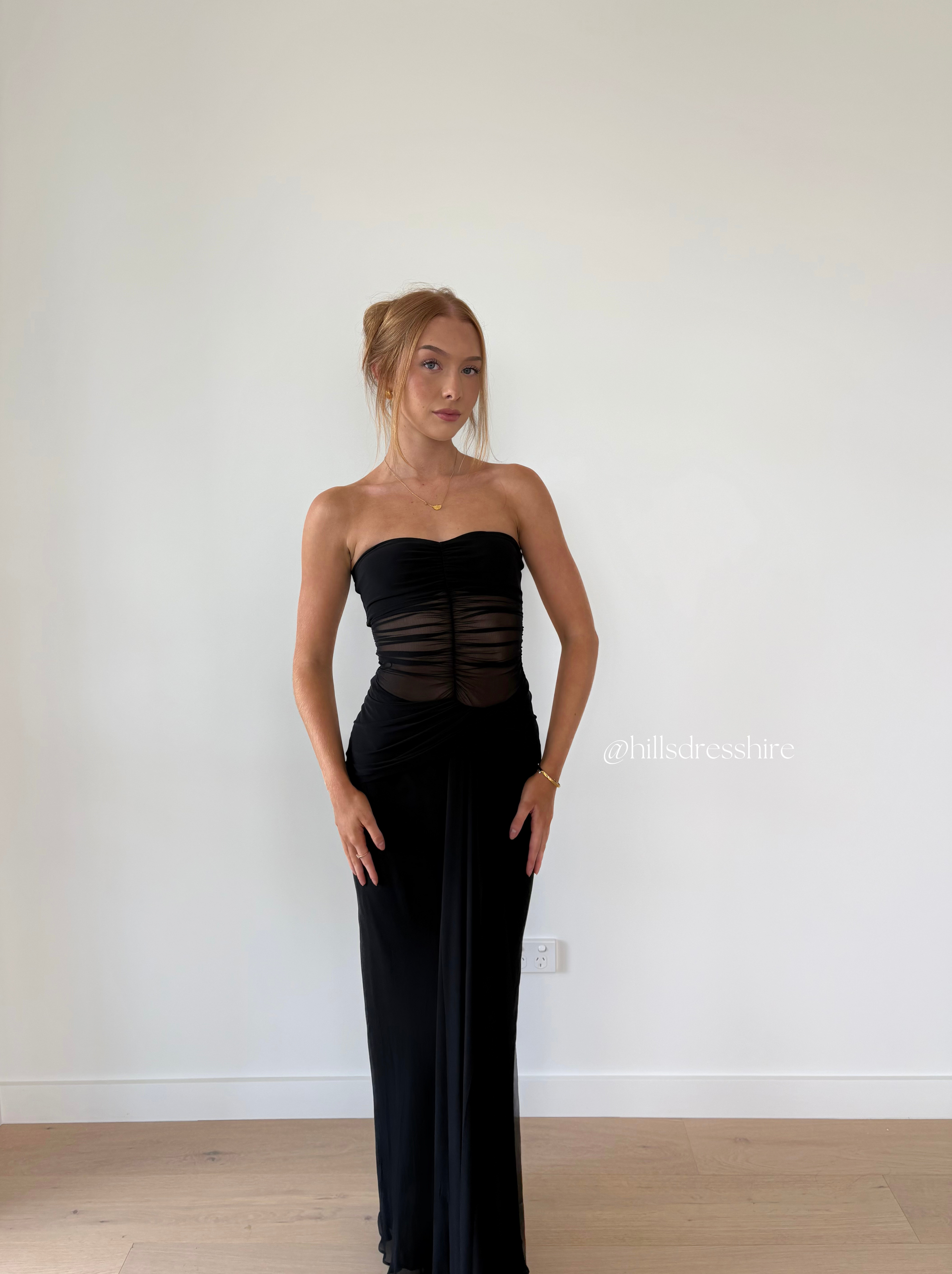 Noemi Strapless, Black