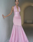 Florian Sequin Dress | Pink