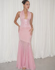 Florian Sequin Dress | Pink