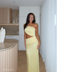 Sabela Sequin Dress | Yellow