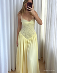 Faye Dress | Butter Yellow