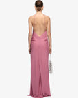 Celia Keyhole Maxi Dress | Orchid Pink
