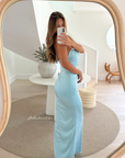 Magnolia Dress, Glacier Blue