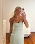 Royal Debut Dress, Sage