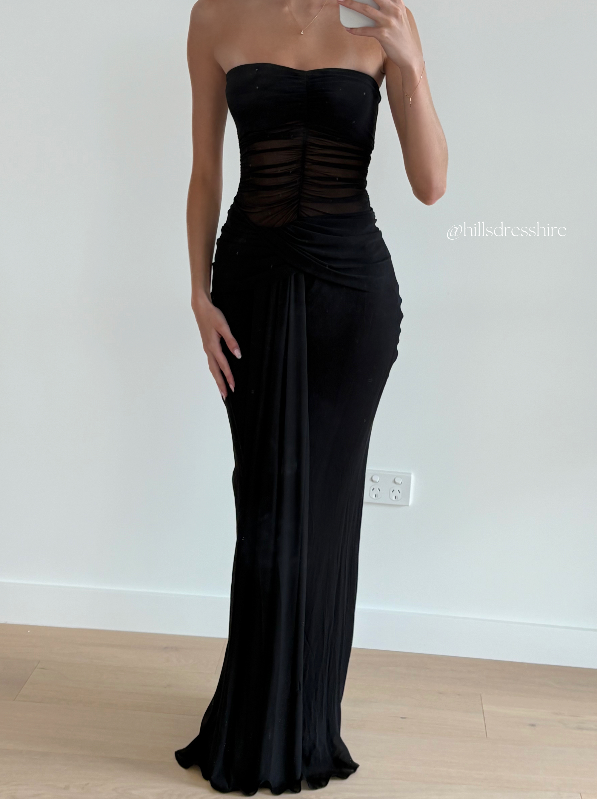 Noemi Strapless, Black