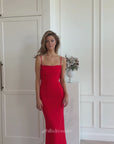 Havilland Gown, Red