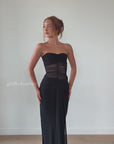 Noemi Strapless, Black