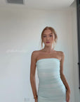 Alara Strapless, Ocean Mist