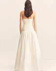 Lucero Drop Waist Gown | Ivory