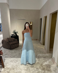 Soundscape Maxi Dress Blue