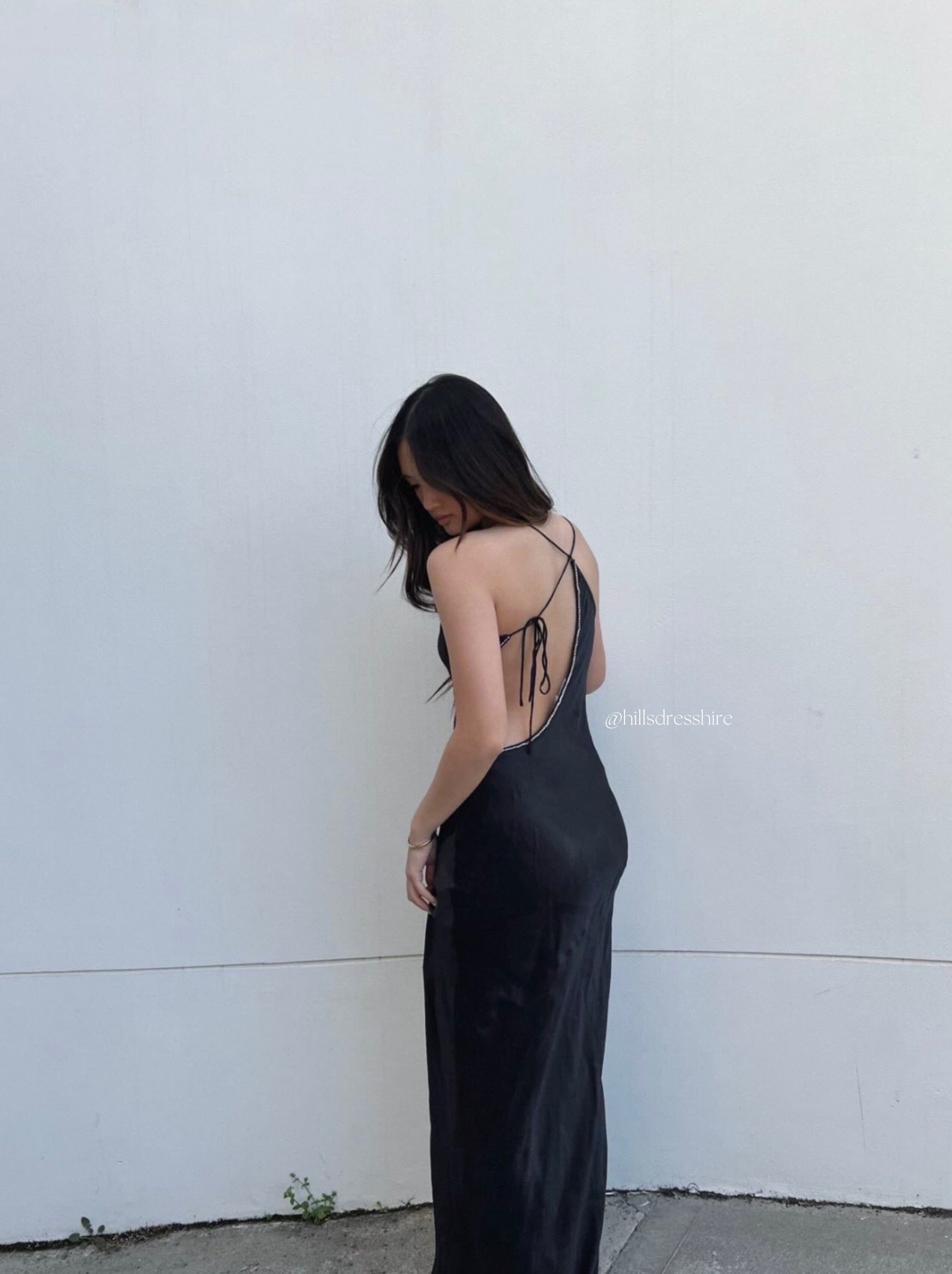 Ex-Hire: Amali Black 1 – Hills Dress Hire