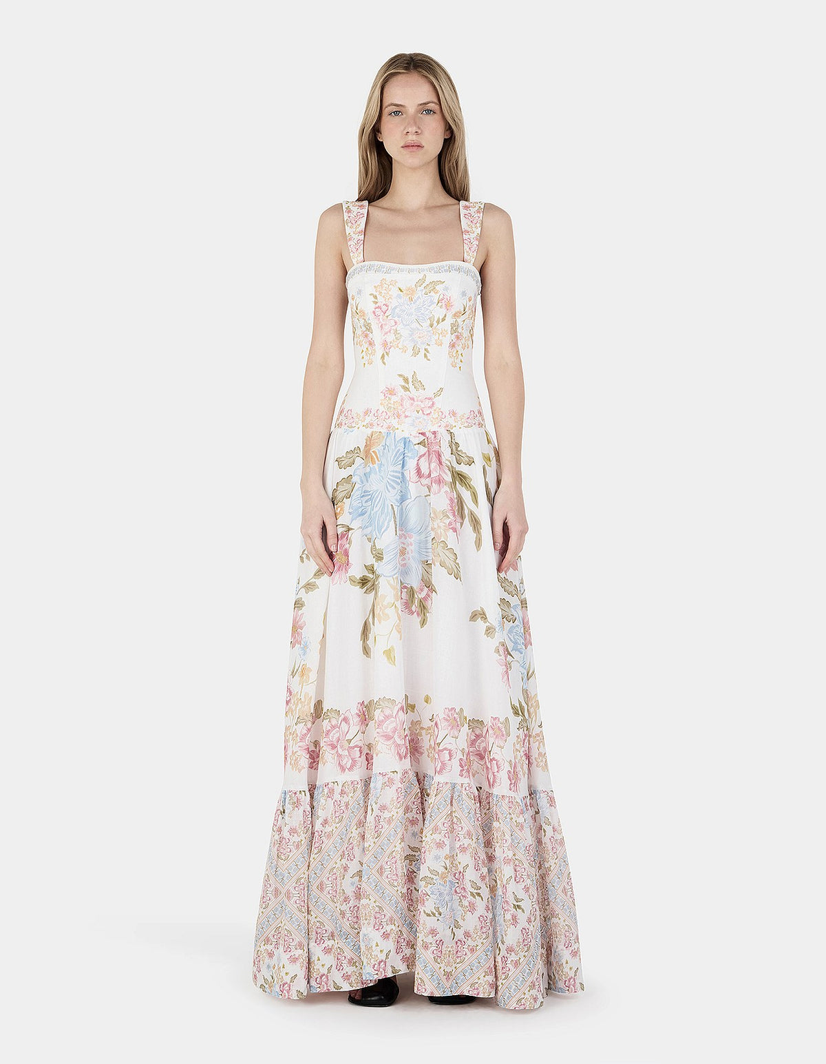 Elsa Linen Maxi Dress