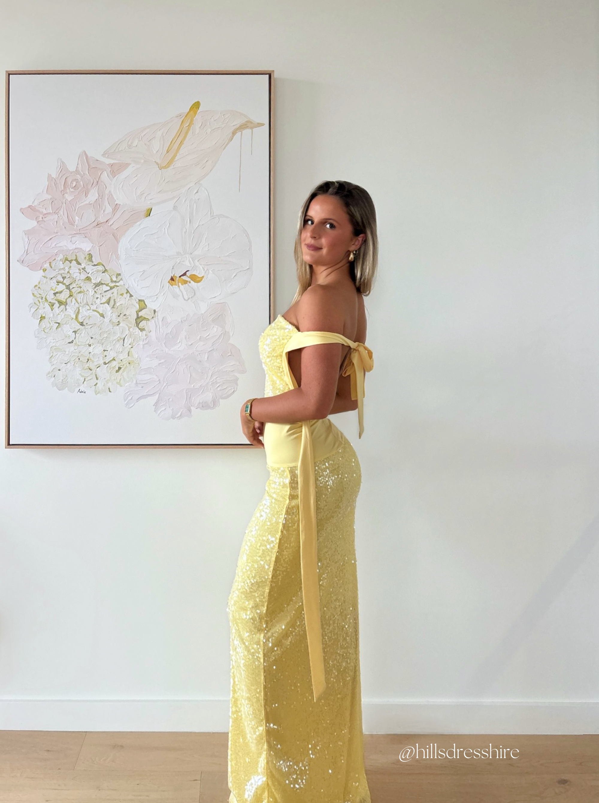 Lumi Sequin Dress | Yellow Hills Dress Hire Lumi Sequin Dress | Yellow Hills Dress Hire