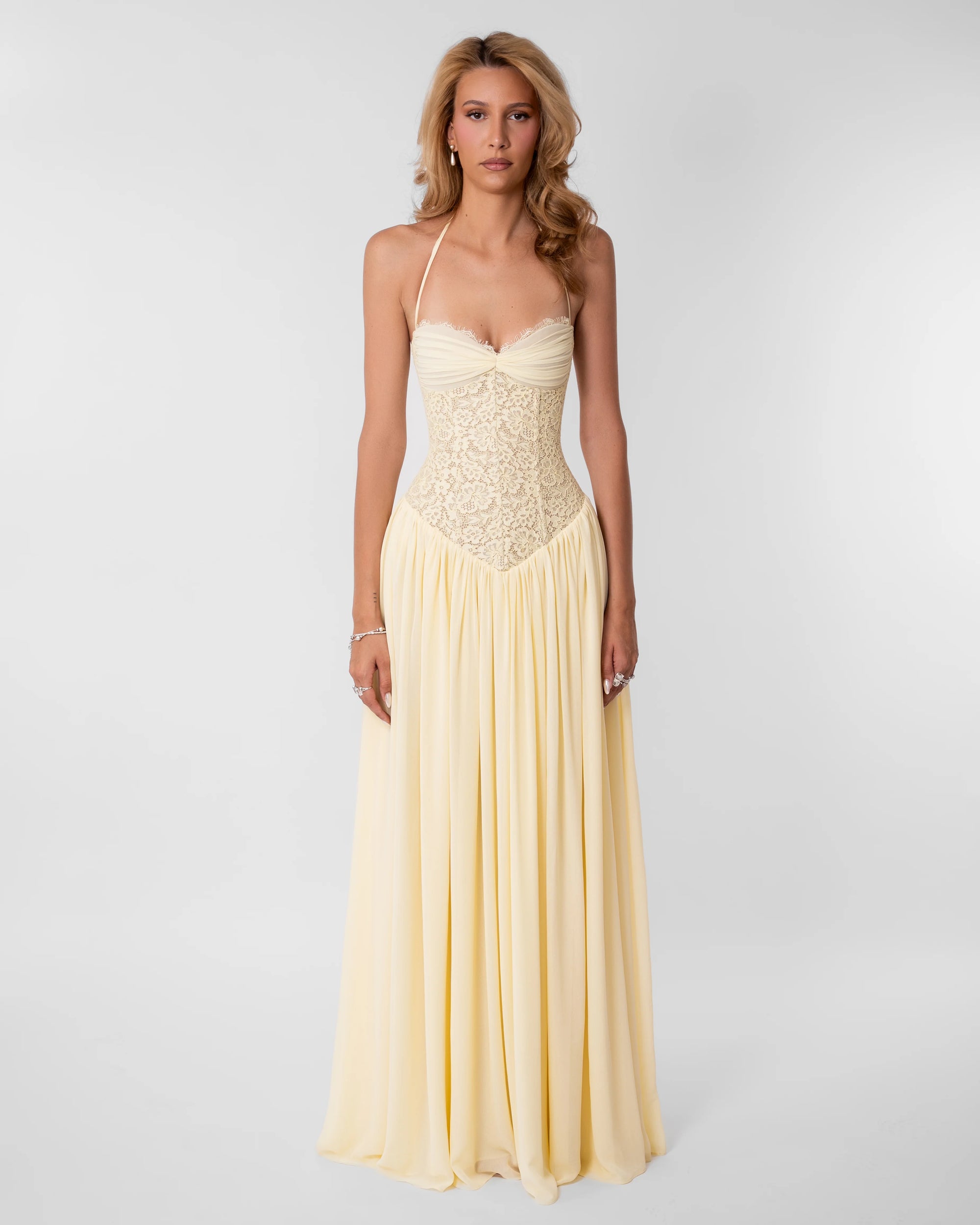 Faye Dress | Butter Yellow