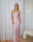 La Lune Strapless | Peony Pink