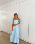 Soundscape Maxi Dress Blue