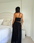 Camille Delila Spiral Set | Black