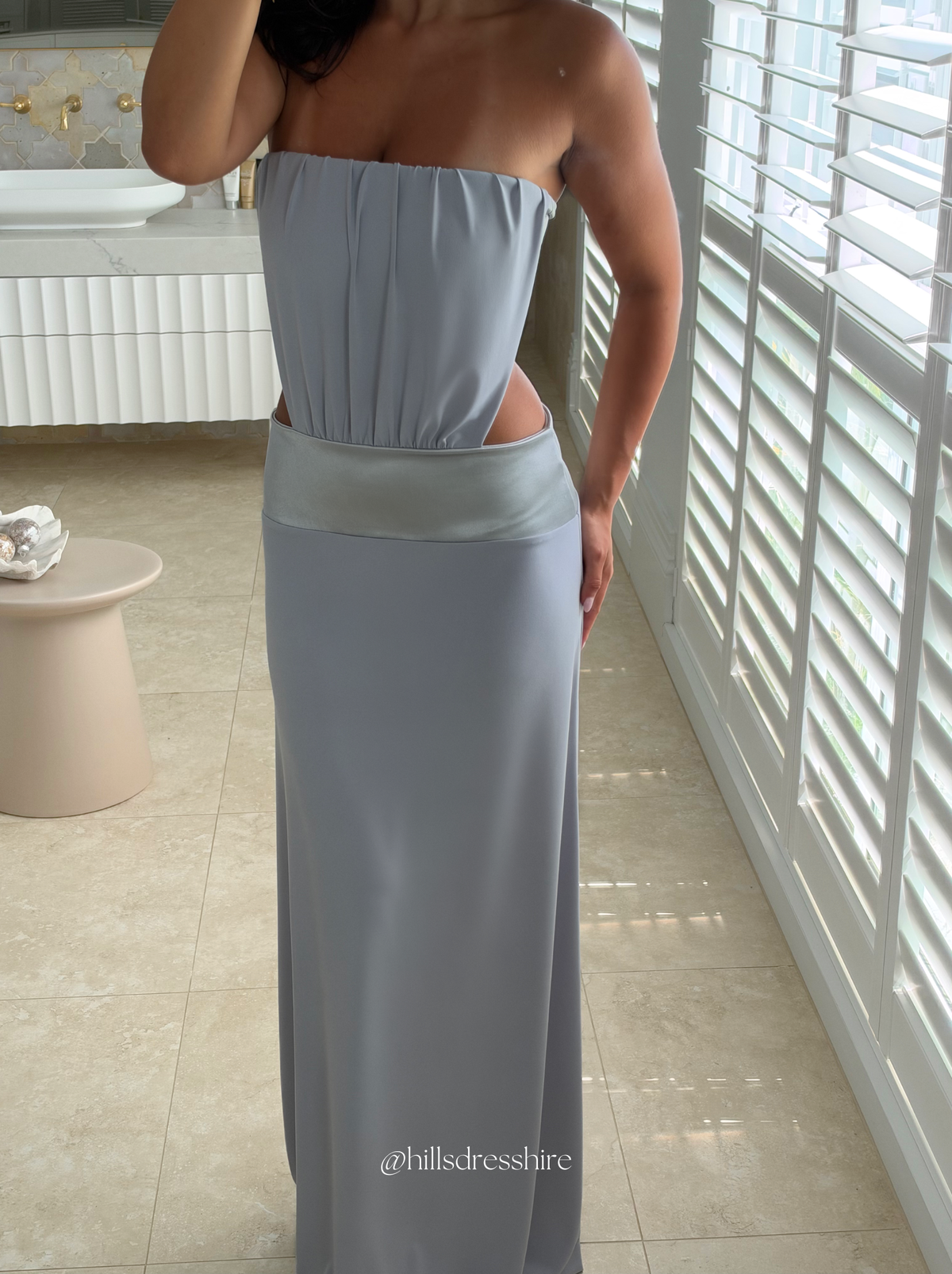 Kendall Dress | Silver