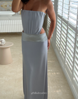 Kendall Dress | Silver