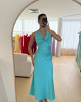Ex-Hire: Aqua Goddess, Petite Length 1