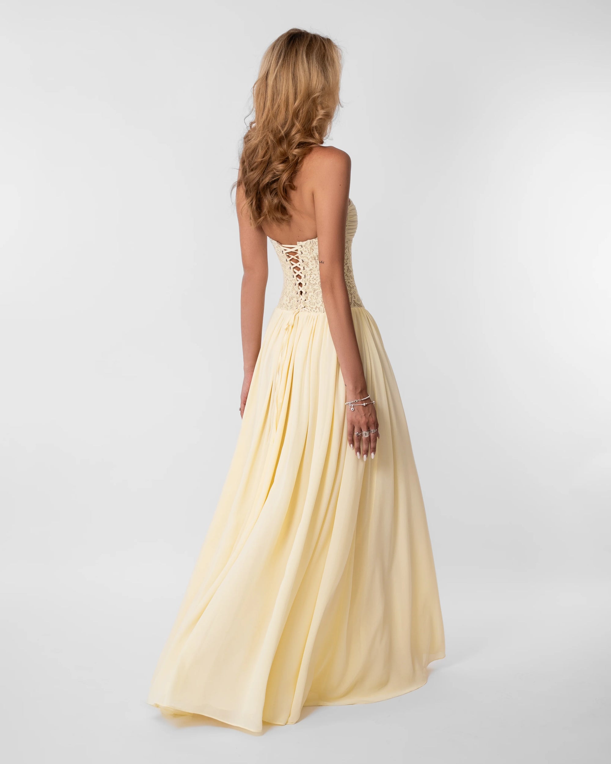 Faye Dress | Butter Yellow