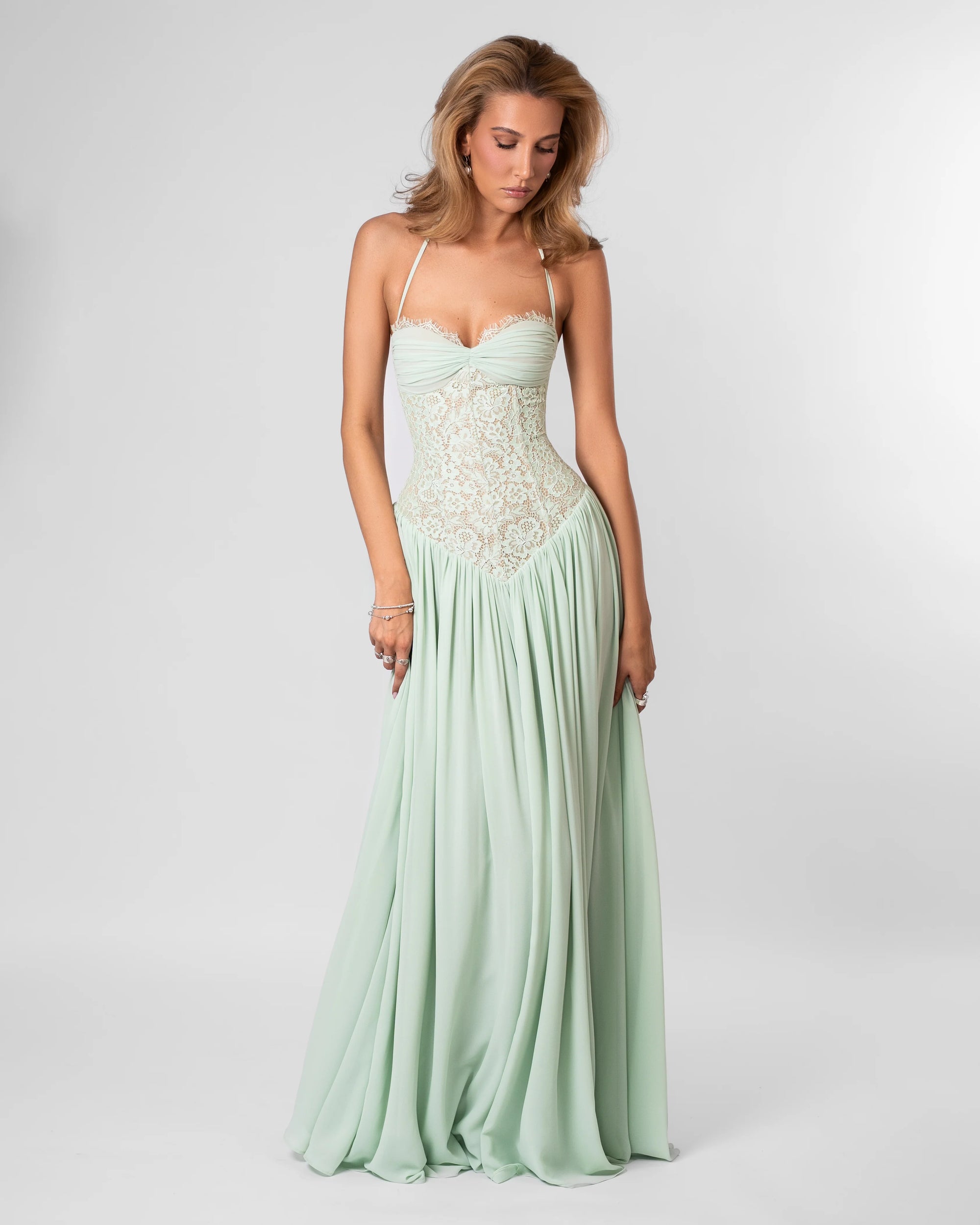 Faye Dress | Mint Green