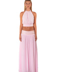 Octavia Halter Set | Pink Quartz