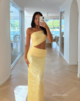 Sabela Sequin Dress | Yellow