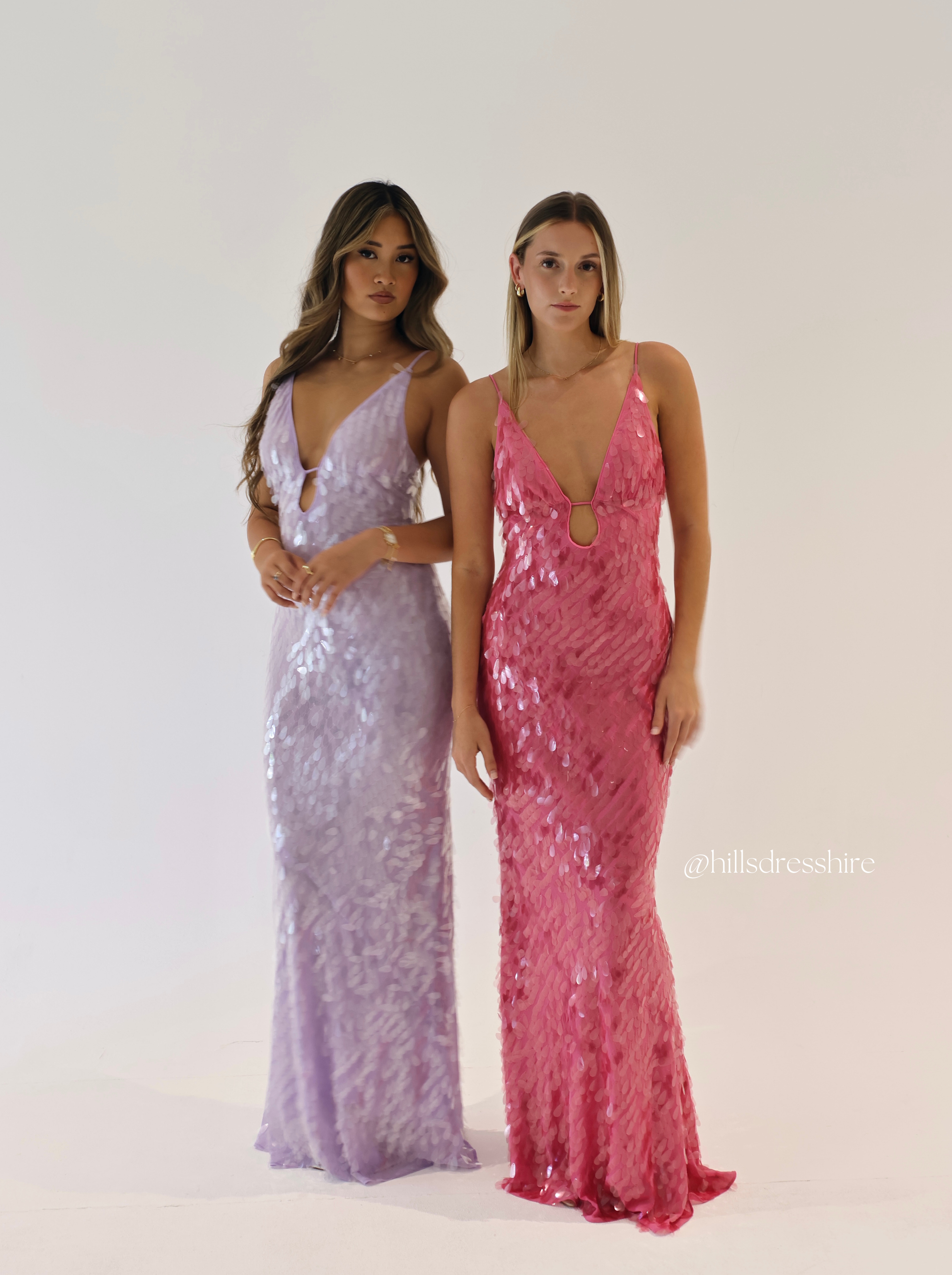 Sapphire Sequin Dress | Lilac