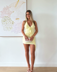 Marnie Mini Dress | Butter Yellow