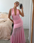 Florian Sequin Dress | Pink