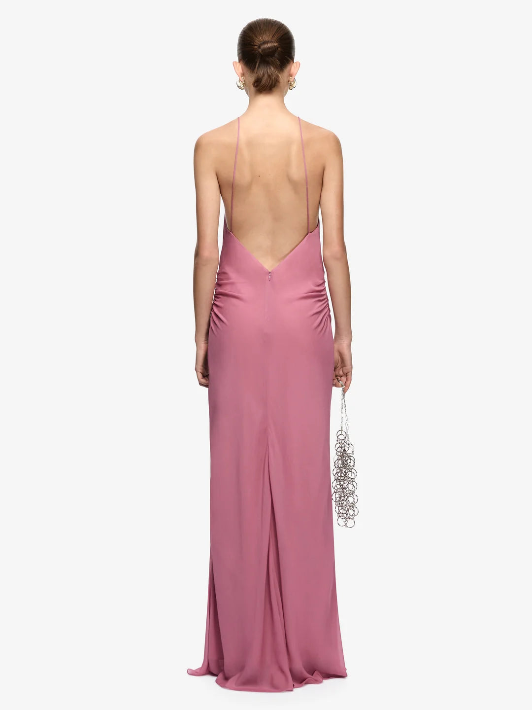 Celia Keyhole Maxi Dress | Orchid Pink