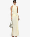 Jasmin Halter Dress | Lemon Sorbet