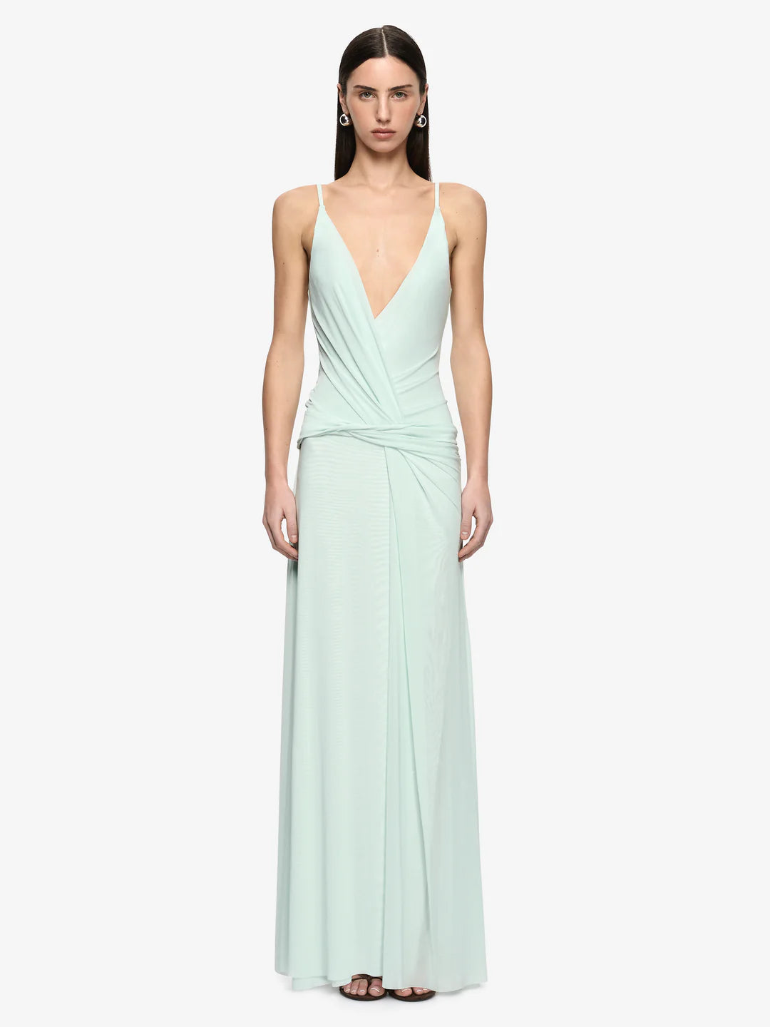 Vela Maxi Dress | Spearmint Blue