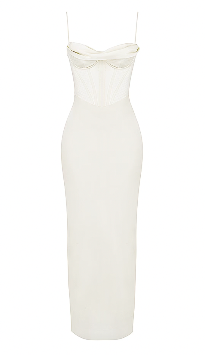 Charmaine Corset Gown, Ivory