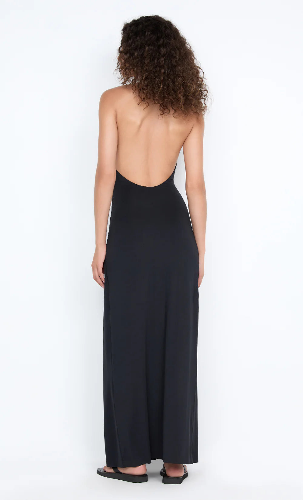 Tillie Drape Maxi Dress, Black – Hills Dress Hire